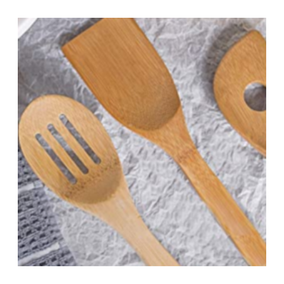 BAMBOO SERVING UTENSILS - Premium
