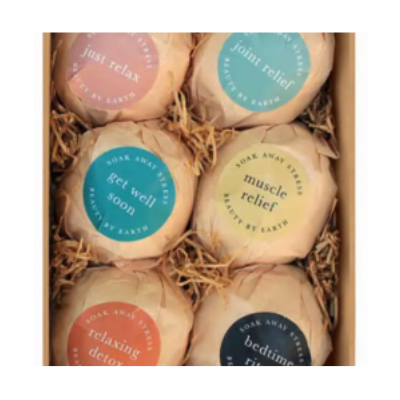 BEAUTY BY EARTH BATH BOMBS GIFT SET - Premium