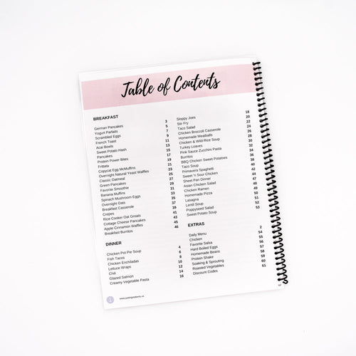 21 Days of Meals Cookbook — Spiral-Bound Physical Copy - Premium