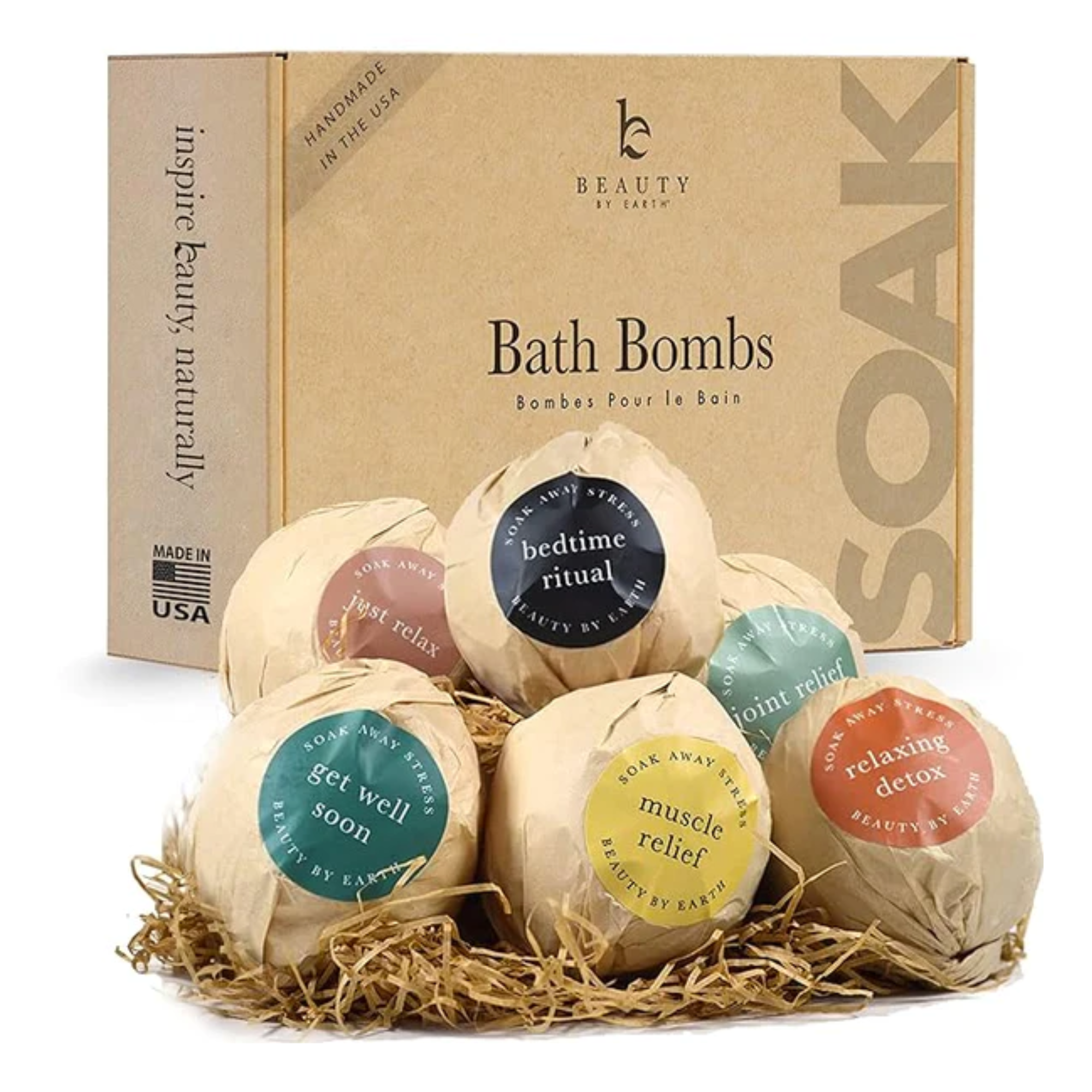 BEAUTY BY EARTH BATH BOMBS - Premium