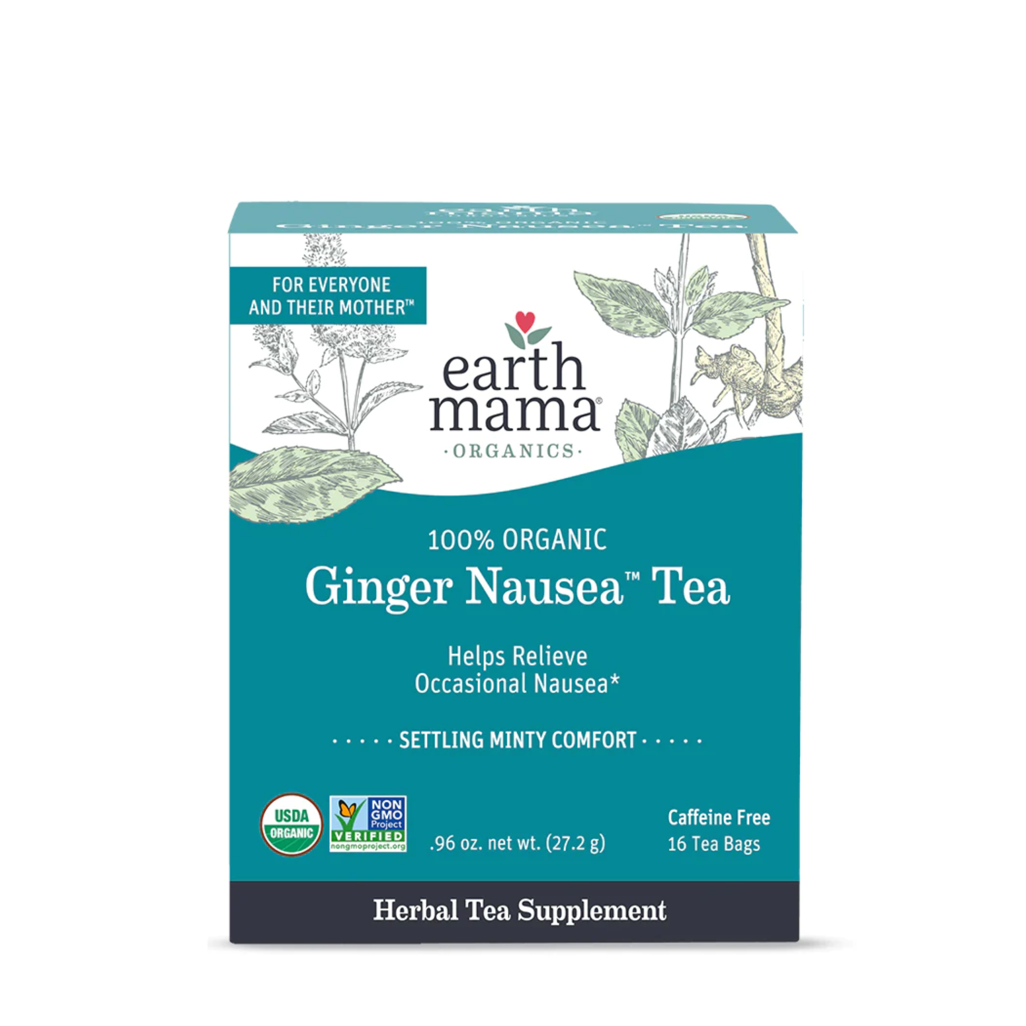 EARTH MAMA GINGER NAUSEA TEA