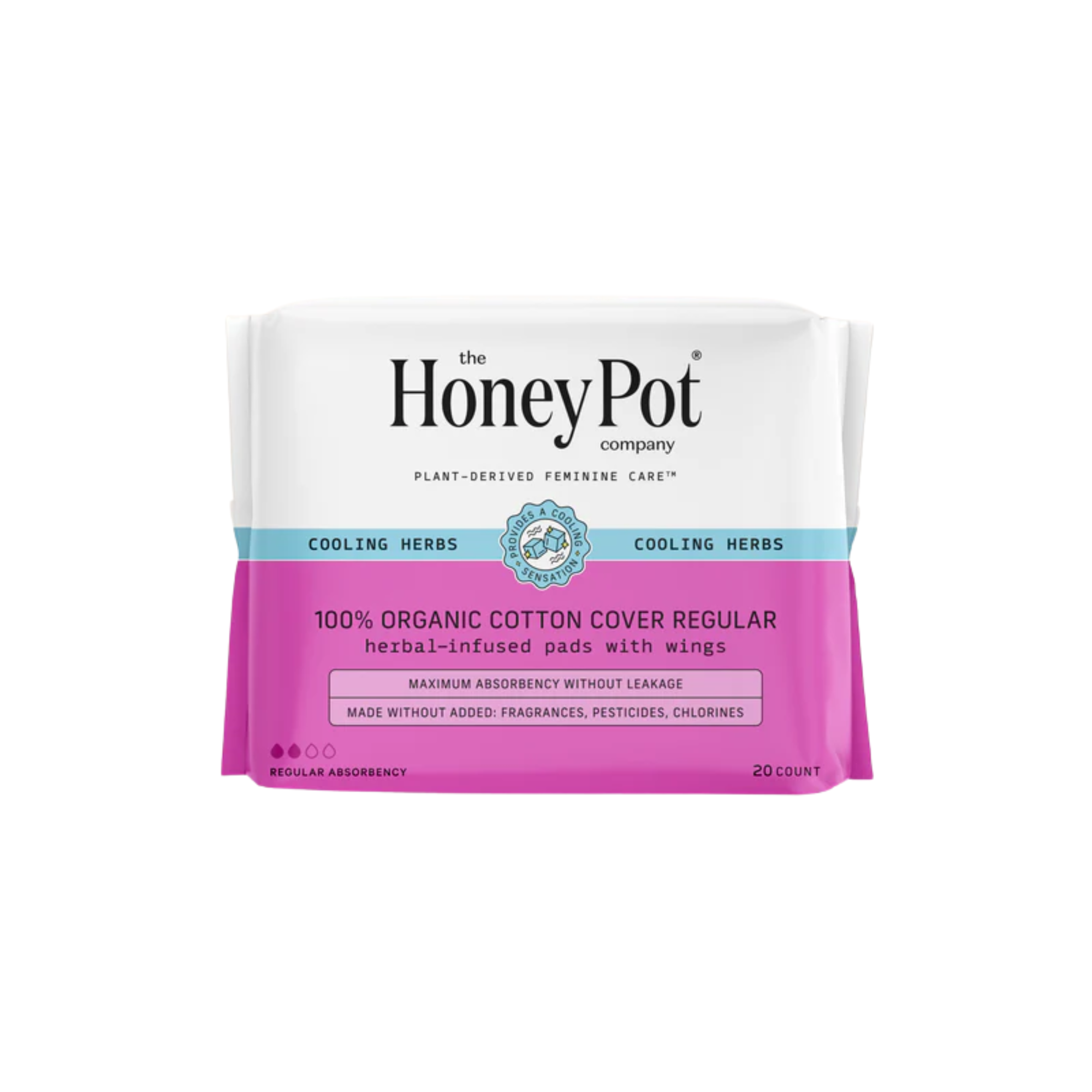 HONEY POT ORGANIC COTTON PADS